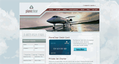 Desktop Screenshot of flyplaneclear.com
