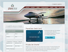 Tablet Screenshot of flyplaneclear.com
